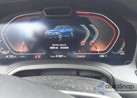 2019 BMW 330Xi z USA, uszkodzony, nr VIN WBA5R7C55KAJ80694